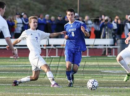 Thumbnail 1 in Suffield @ Bacon Academy (CIAC Class M Final) photogallery.