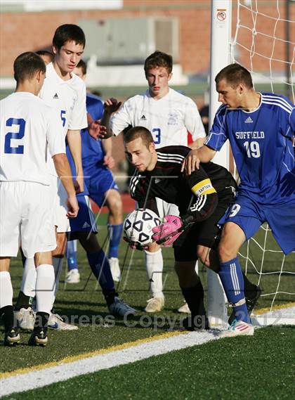 Thumbnail 1 in Suffield @ Bacon Academy (CIAC Class M Final) photogallery.