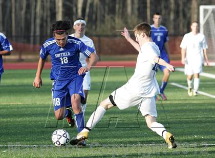 Thumbnail 1 in Suffield @ Bacon Academy (CIAC Class M Final) photogallery.