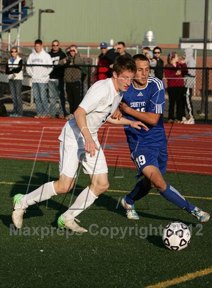 Thumbnail 1 in Suffield @ Bacon Academy (CIAC Class M Final) photogallery.