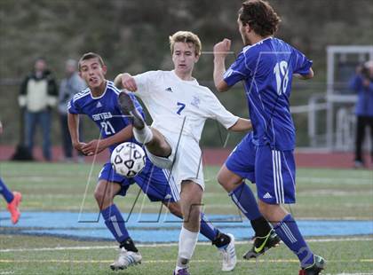 Thumbnail 1 in Suffield @ Bacon Academy (CIAC Class M Final) photogallery.