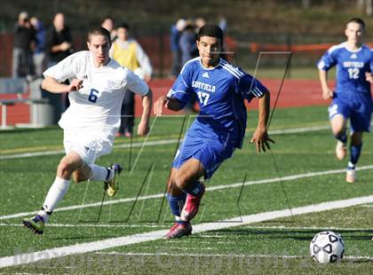 Thumbnail 1 in Suffield @ Bacon Academy (CIAC Class M Final) photogallery.
