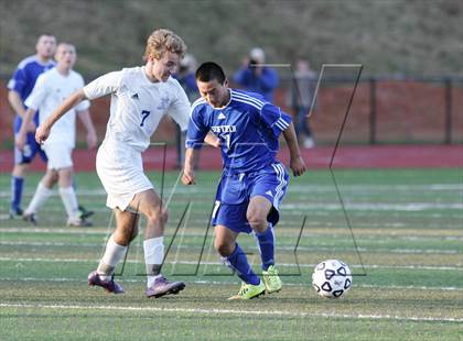 Thumbnail 3 in Suffield @ Bacon Academy (CIAC Class M Final) photogallery.