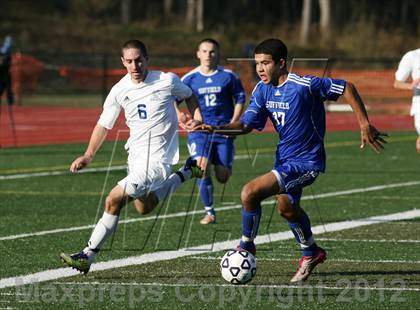 Thumbnail 1 in Suffield @ Bacon Academy (CIAC Class M Final) photogallery.