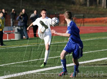 Thumbnail 1 in Suffield @ Bacon Academy (CIAC Class M Final) photogallery.