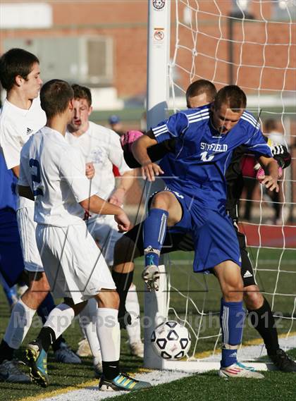 Thumbnail 3 in Suffield @ Bacon Academy (CIAC Class M Final) photogallery.