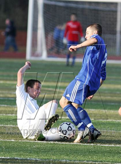 Thumbnail 1 in Suffield @ Bacon Academy (CIAC Class M Final) photogallery.