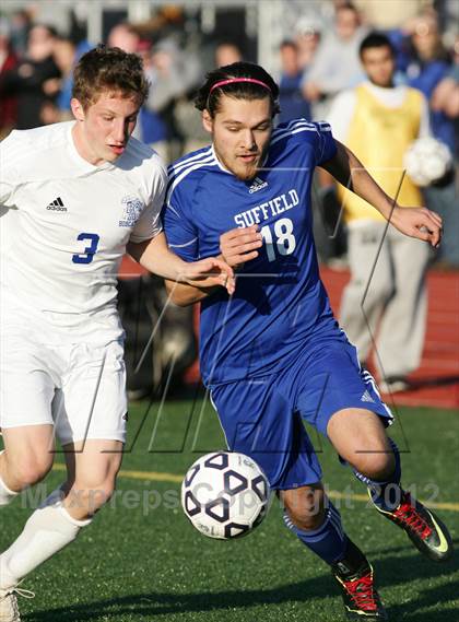 Thumbnail 3 in Suffield @ Bacon Academy (CIAC Class M Final) photogallery.