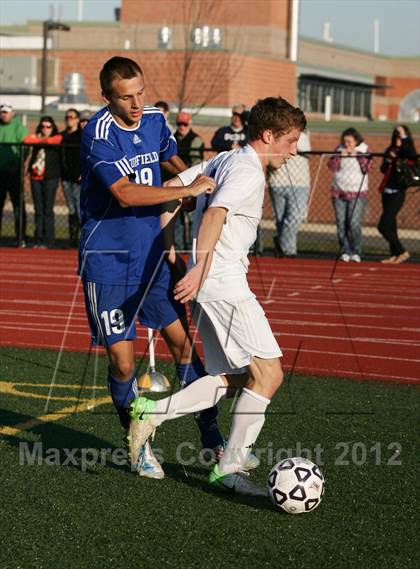 Thumbnail 3 in Suffield @ Bacon Academy (CIAC Class M Final) photogallery.