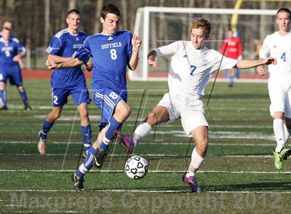 Thumbnail 1 in Suffield @ Bacon Academy (CIAC Class M Final) photogallery.