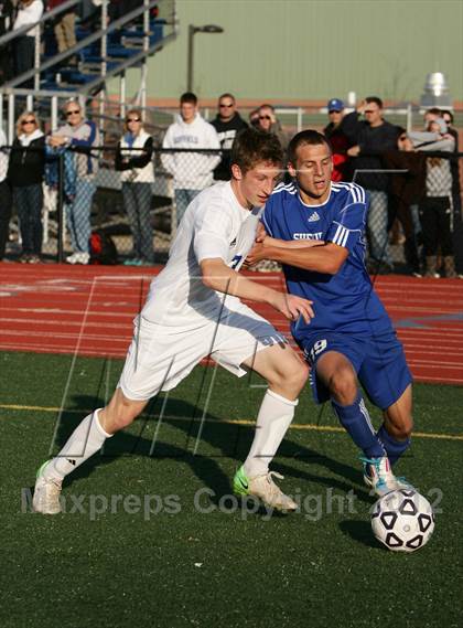 Thumbnail 3 in Suffield @ Bacon Academy (CIAC Class M Final) photogallery.