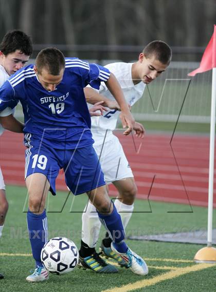 Thumbnail 1 in Suffield @ Bacon Academy (CIAC Class M Final) photogallery.