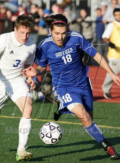 Thumbnail 2 in Suffield @ Bacon Academy (CIAC Class M Final) photogallery.