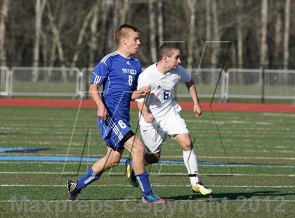 Thumbnail 1 in Suffield @ Bacon Academy (CIAC Class M Final) photogallery.