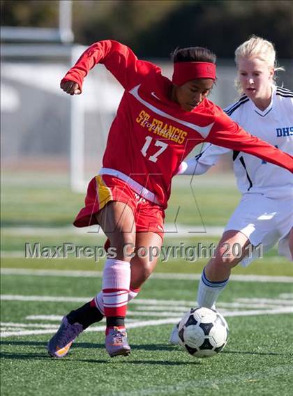 Thumbnail 3 in Davis vs. St. Francis (California Classic) photogallery.