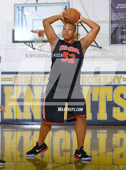 Thumbnail 3 in Westchester vs. Bishop Montgomery (Bishop Montgomery Shootout) photogallery.