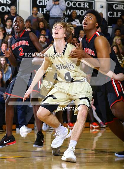 Thumbnail 1 in Westchester vs. Bishop Montgomery (Bishop Montgomery Shootout) photogallery.