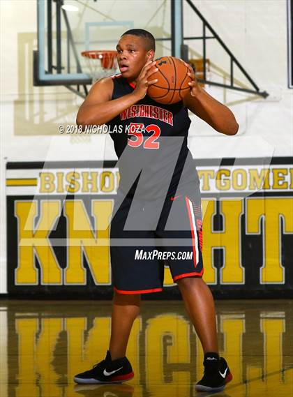 Thumbnail 2 in Westchester vs. Bishop Montgomery (Bishop Montgomery Shootout) photogallery.