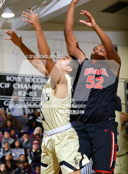 Thumbnail 2 in Westchester vs. Bishop Montgomery (Bishop Montgomery Shootout) photogallery.