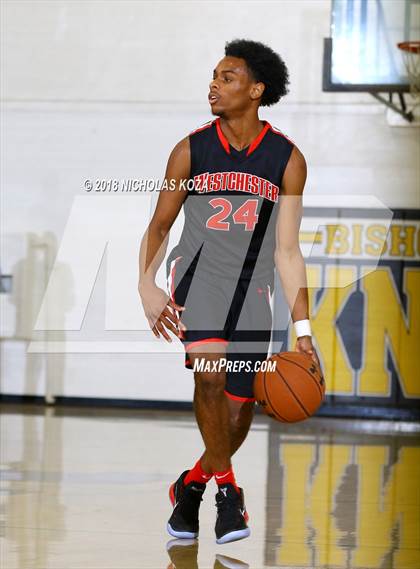 Thumbnail 2 in Westchester vs. Bishop Montgomery (Bishop Montgomery Shootout) photogallery.