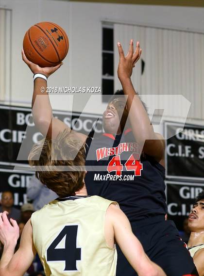 Thumbnail 1 in Westchester vs. Bishop Montgomery (Bishop Montgomery Shootout) photogallery.