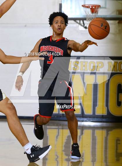 Thumbnail 2 in Westchester vs. Bishop Montgomery (Bishop Montgomery Shootout) photogallery.