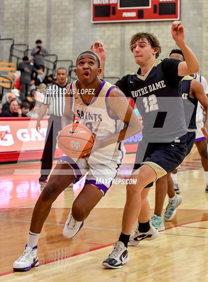 Thumbnail 2 in St. Augustine vs. Notre Dame (SO) photogallery.