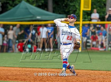 Thumbnail 3 in Pope vs. Walton (GHSA 6A Final - Game 1) photogallery.