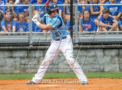 Thumbnail 2 in Pope vs. Walton (GHSA 6A Final - Game 1) photogallery.