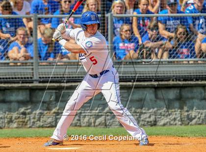 Thumbnail 3 in Pope vs. Walton (GHSA 6A Final - Game 1) photogallery.