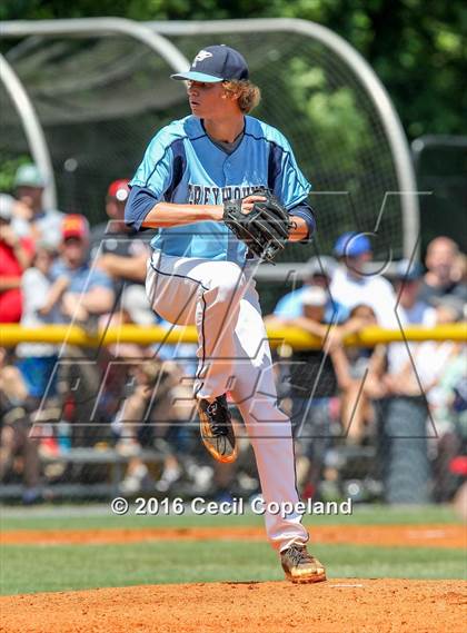 Thumbnail 3 in Pope vs. Walton (GHSA 6A Final - Game 1) photogallery.