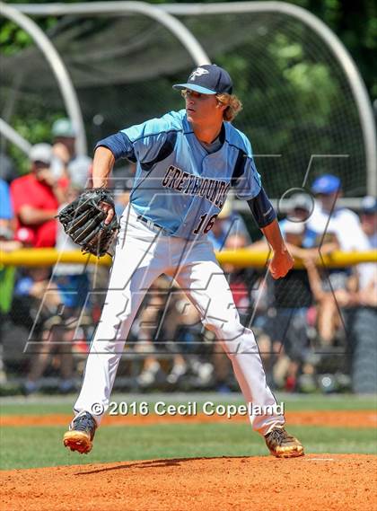 Thumbnail 2 in Pope vs. Walton (GHSA 6A Final - Game 1) photogallery.