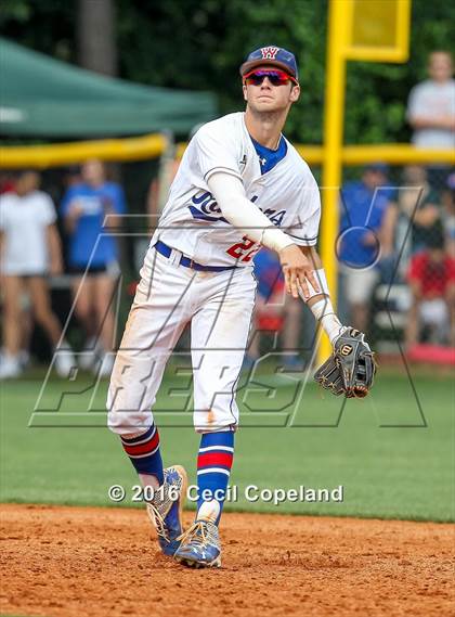 Thumbnail 2 in Pope vs. Walton (GHSA 6A Final - Game 1) photogallery.