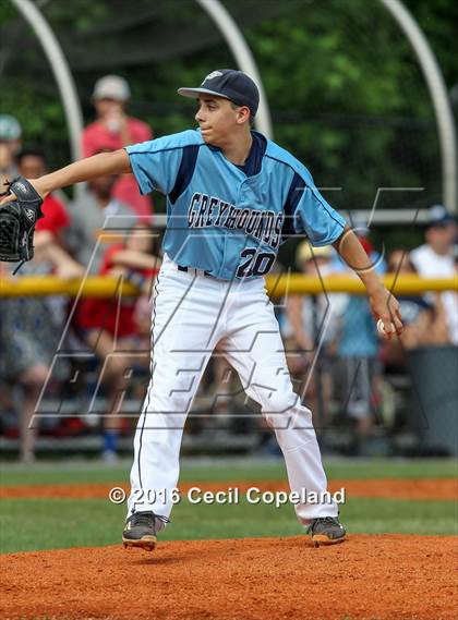 Thumbnail 1 in Pope vs. Walton (GHSA 6A Final - Game 1) photogallery.