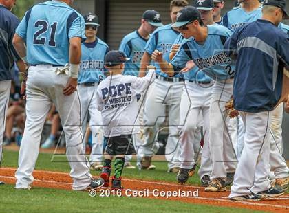 Thumbnail 1 in Pope vs. Walton (GHSA 6A Final - Game 1) photogallery.