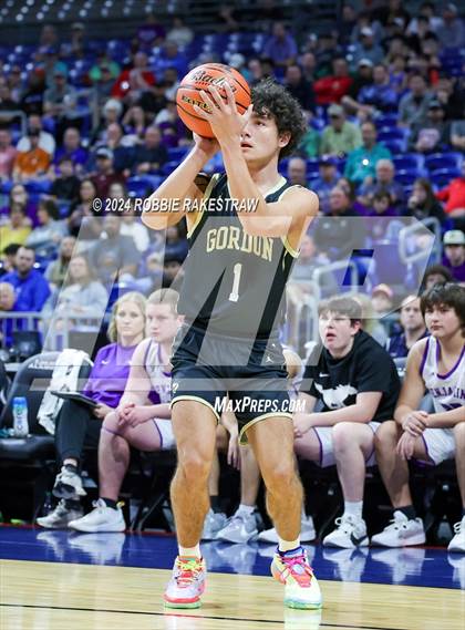 Thumbnail 3 in Gordon @ Benjamin (UIL 1A Basketball Semifinal) photogallery.