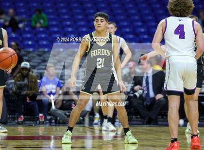 Thumbnail 2 in Gordon @ Benjamin (UIL 1A Basketball Semifinal) photogallery.