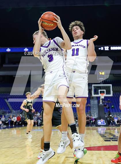 Thumbnail 3 in Gordon @ Benjamin (UIL 1A Basketball Semifinal) photogallery.