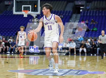 Thumbnail 2 in Gordon @ Benjamin (UIL 1A Basketball Semifinal) photogallery.