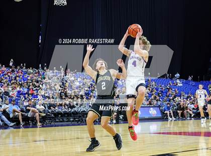 Thumbnail 3 in Gordon @ Benjamin (UIL 1A Basketball Semifinal) photogallery.