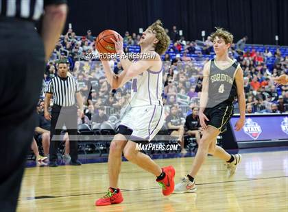 Thumbnail 2 in Gordon @ Benjamin (UIL 1A Basketball Semifinal) photogallery.