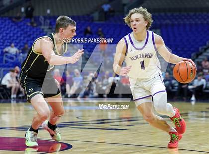 Thumbnail 2 in Gordon @ Benjamin (UIL 1A Basketball Semifinal) photogallery.