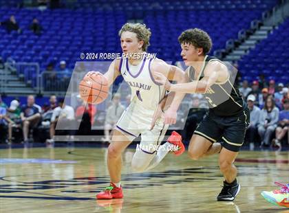 Thumbnail 2 in Gordon @ Benjamin (UIL 1A Basketball Semifinal) photogallery.