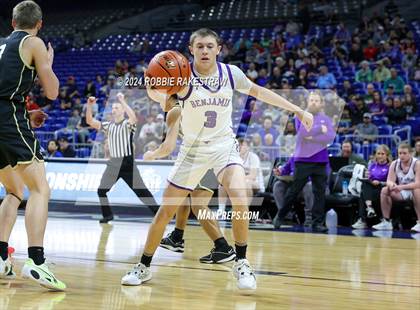 Thumbnail 2 in Gordon @ Benjamin (UIL 1A Basketball Semifinal) photogallery.