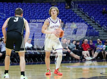 Thumbnail 1 in Gordon @ Benjamin (UIL 1A Basketball Semifinal) photogallery.