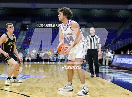 Thumbnail 3 in Gordon @ Benjamin (UIL 1A Basketball Semifinal) photogallery.