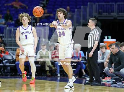 Thumbnail 3 in Gordon @ Benjamin (UIL 1A Basketball Semifinal) photogallery.