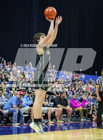 Thumbnail 2 in Gordon @ Benjamin (UIL 1A Basketball Semifinal) photogallery.