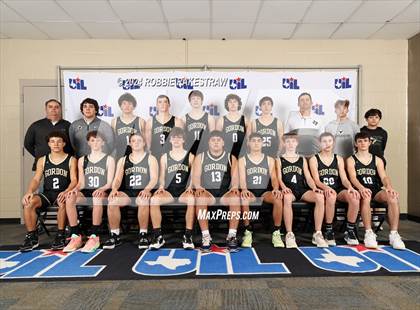 Thumbnail 2 in Gordon @ Benjamin (UIL 1A Basketball Semifinal) photogallery.