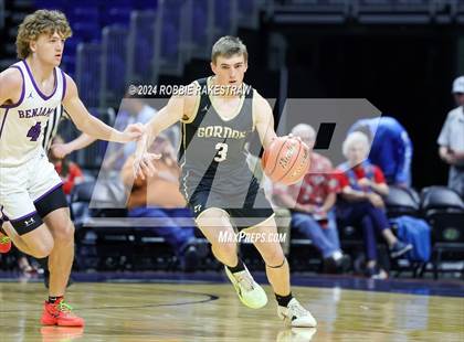 Thumbnail 1 in Gordon @ Benjamin (UIL 1A Basketball Semifinal) photogallery.